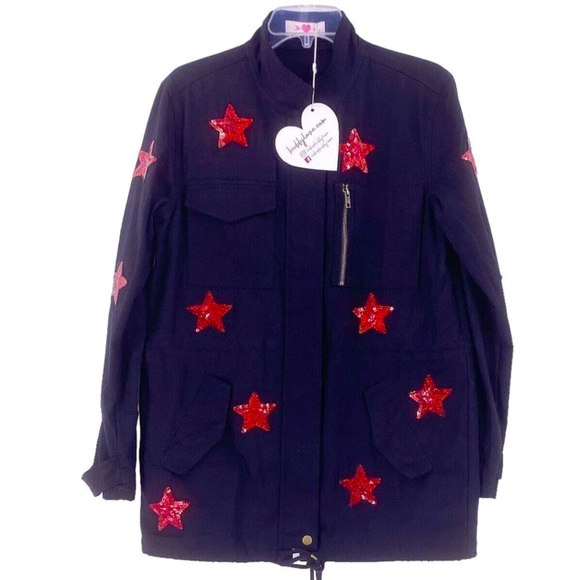 Buddy Love Jackets & Blazers - ‼️LAST ONE‼️Buddy Love Sparkle ✨ Star Jacket⭐️⭐️
